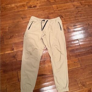 American Eagle Outfitters Beige Joggers